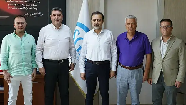 Başkanı Öztürk'ten SGK İl Müdürü Erkin Avcı'ya Ziyaret