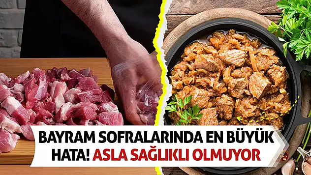 Bayram Sofralarında En Büyük Hata! Asla Sağlıklı Olmuyor
