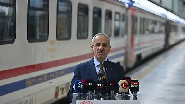 Beklenen demir yolu hattı yarın hizmete açılıyor