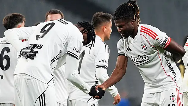 Beşiktaş, Karagümrük'ü 2 golle geçti