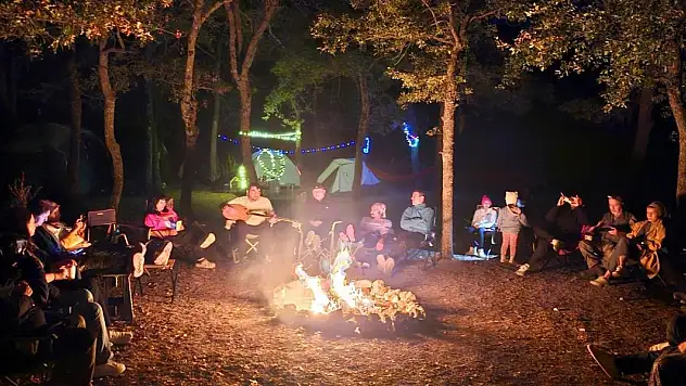 Beyşehir Gölü kıyısında yıldızlı gece!