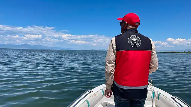 Beyşehir Gölü'nde av yasağı denetimleri sürüyor!