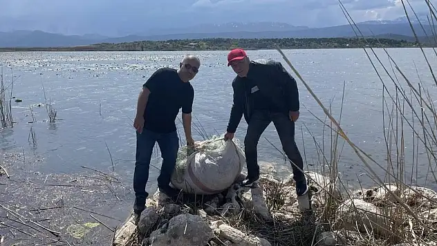 Beyşehir Gölü'nde denetimler sürüyor
