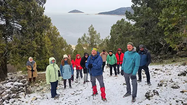 Beyşehir'in gizli cennetleri trekking rotasıyla keşfedildi