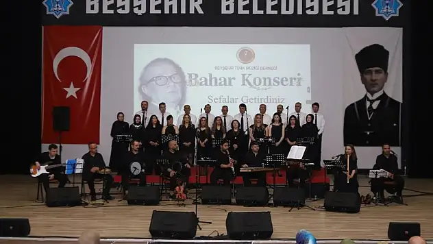 Beyşehir Türk Müziği Derneğinden Bahar Esintili Türk Sanat Müziği Konseri