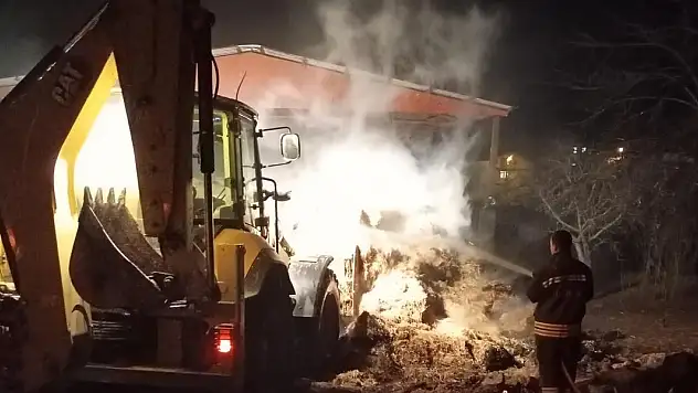 Beyşehir'de alevler korku dolu anlar yaşattı