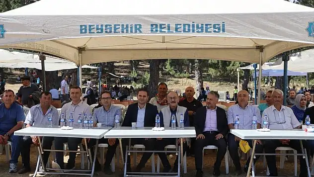Beyşehir'de Anamas Dağının eteklerinde yayla şenliği