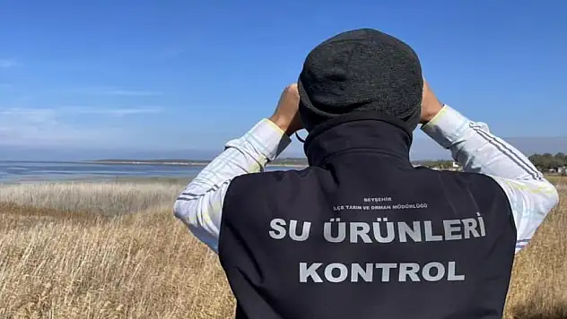 Beyşehir'de balık boy limitlerine uymayanlara ceza
