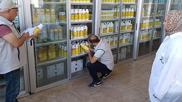 Beyşehir'de bayiler denetlendi