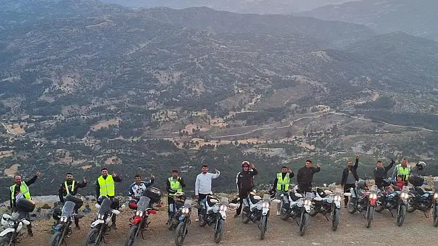 Beyşehir'de geleneksel Köprülü Kanyon Motosiklet Gezisi