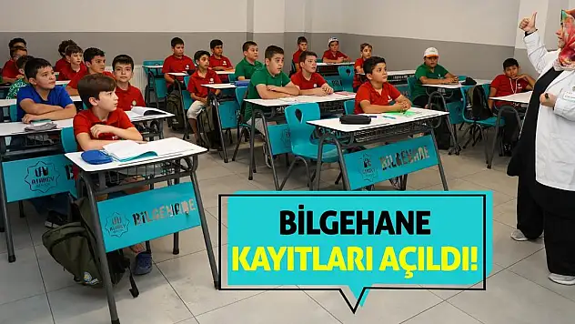 Bilgehane Kayıtları Açıldı!