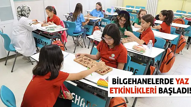 Bilgehanelerde yaz etkinlikleri başladı!