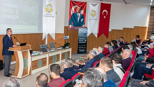 Bilim ve teknoloji, tarım için Selçuk Üniversitesi'nde buluştu