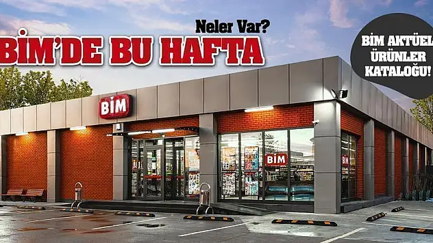 BİM'de bu hafta neler var? BİM aktüel 9 Eylül 2025 kataloğu