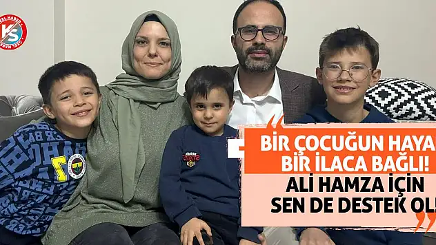 Bir Çocuğun Hayali, Bir İlaca Bağlı! Ali Hamza İçin Sen de Destek Ol!
