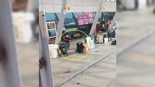 Bir kadın otogarda babası tarafından silahla vuruldu!
