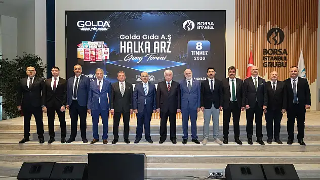 Borsa İstanbul'da gong Golda Gıda için çaldı