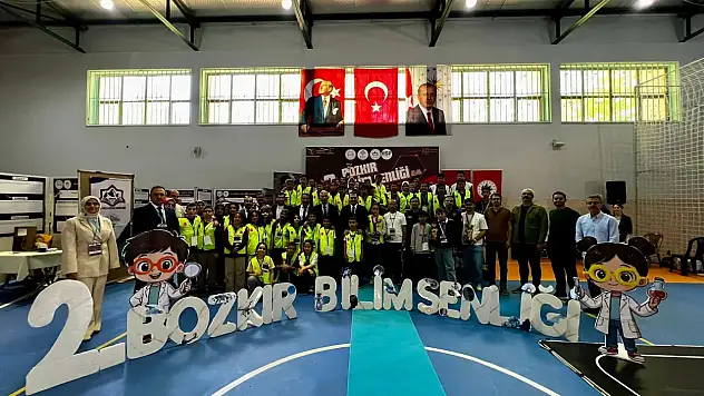 Bozkır'da 2. Bilim Şenliği coşkuyla tamamlandı