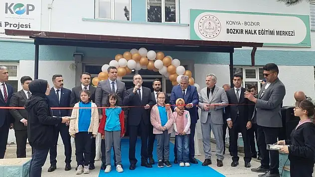 Bozkır'da Yeni Nesil KOP Atölyeleri açıldı