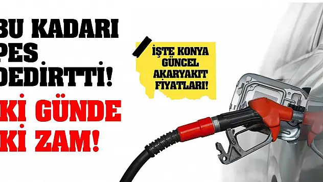 Bu kadarı pes dedirtti! İki günde iki zam!