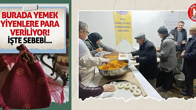 Burada Yemek Yiyenlere Para Veriliyor! İşte Sebebi...