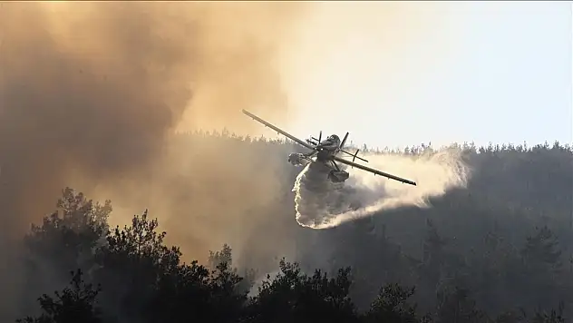 Bursa ve Kahramanmaraş'taki orman yangınlarına müdahale devam ediyor