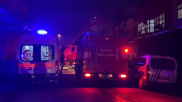 Bursa'da korkutan yangın büyümeden söndürüldü