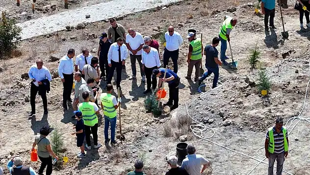 Büyük zaferin 102'inci yılı, 102 fidanla taçlandı
