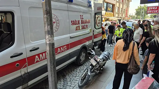 Çalınan motosikletini görünce peşlerine düştü! Sonu hastanede bitti