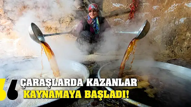 Çaraşlarda Kazanlar Kaynamaya Başladı!