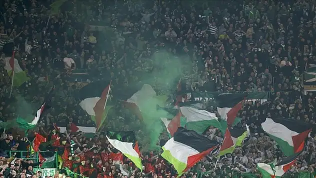 Celtic, Filistin'e desteğini sürdürüyor
