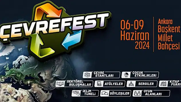 Çevre Haftası ÇEVREFEST etkinliğiyle kutlanacak