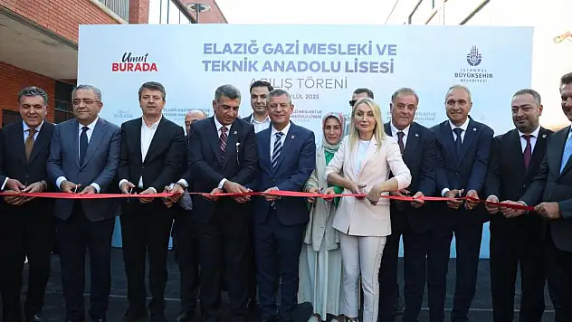 CHP Genel Başkanı Özel, Okul Açılışına Katıldı