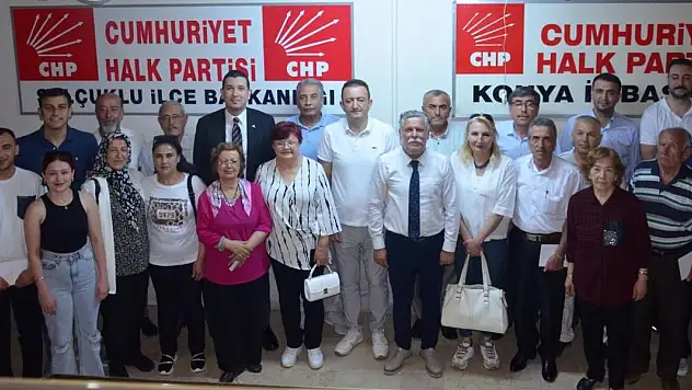 CHP'de bayramlaşma programı yapıldı