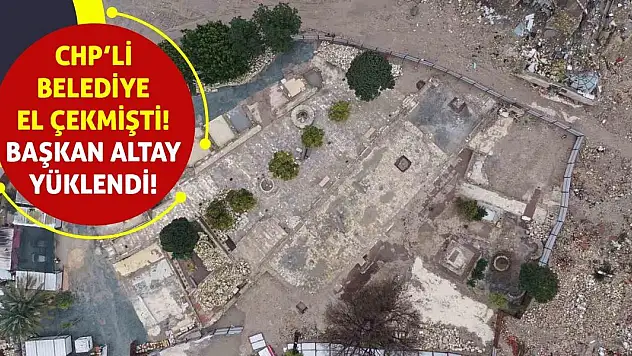 CHP'li Belediye El Çekmişti! Başkan Altay Yüklendi!