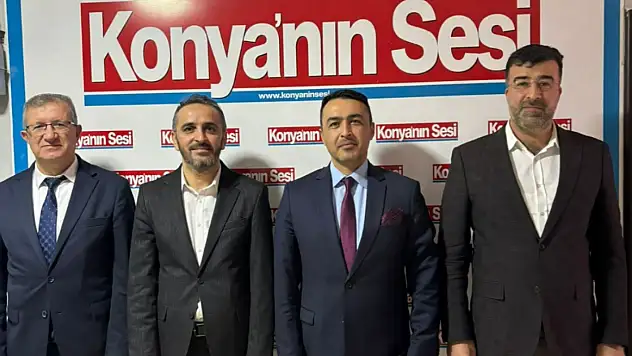 CİB, BİK ve AA temsilcilerinden Konya'nın Sesi'ne ziyaret!