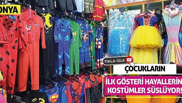 Çocukların İlk Gösteri Hayallerini Kostümler Süslüyor!