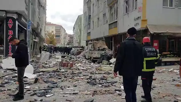 Çorum'daki patlamada yaralı sayısı 23'e çıktı