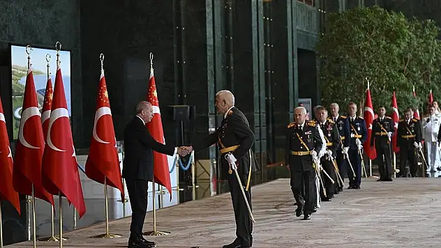 Cumhurbaşkanı Erdoğan, 30 Ağustos tebriklerini kabul etti