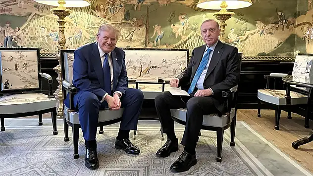 Cumhurbaşkanı Erdoğan, ABD Başkanı Trump ile bir araya geldi