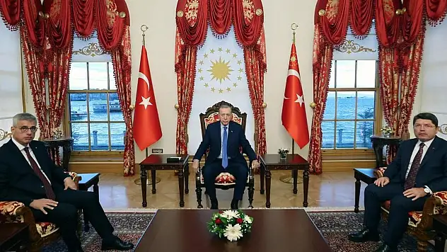 Cumhurbaşkanı Erdoğan, Adalet ve Sağlık bakanlarını kabul etti