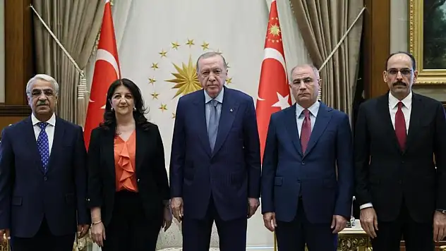 Cumhurbaşkanı Erdoğan, DEM Parti heyetini kabul etti