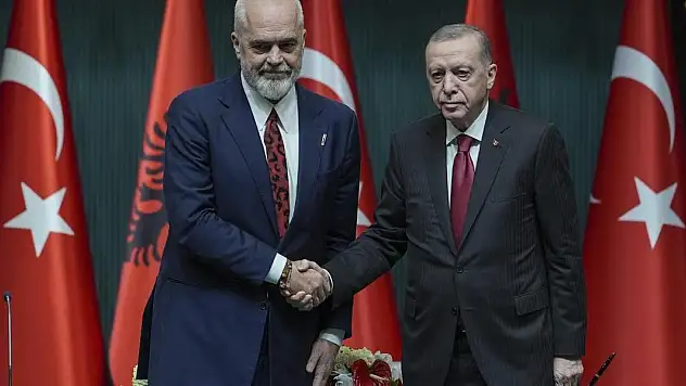 Cumhurbaşkanı Erdoğan, Edi Rama ile görüştü