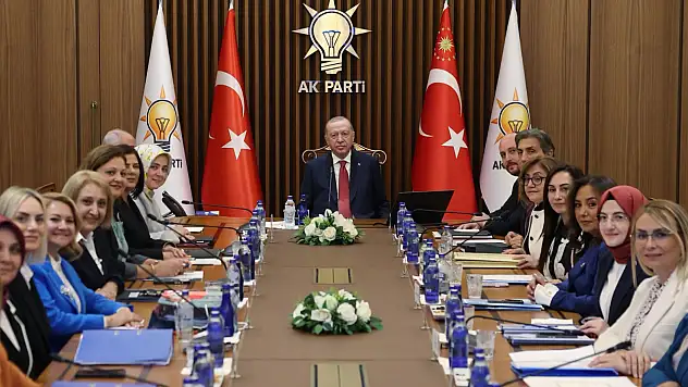 Cumhurbaşkanı Erdoğan, kadın belediye başkanlarını kabul etti