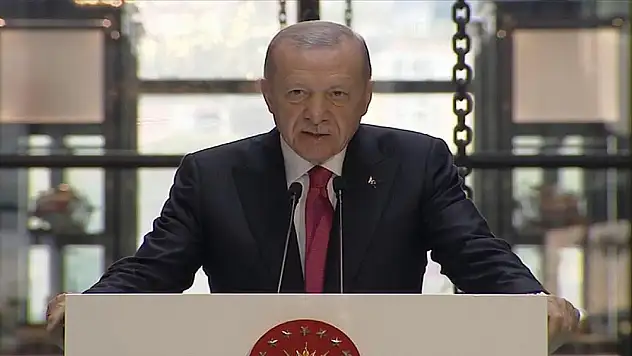 Cumhurbaşkanı Erdoğan konuşuyor