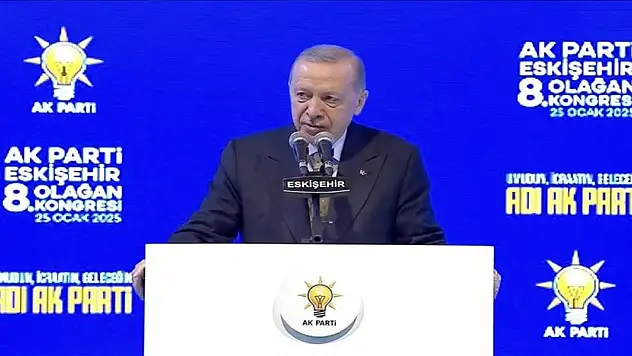 Cumhurbaşkanı Erdoğan konuşuyor