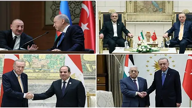 Cumhurbaşkanı Erdoğan, liderlerle telefonda görüştü