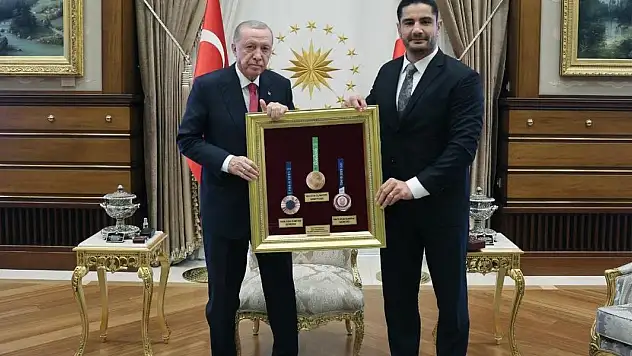 Cumhurbaşkanı Erdoğan, Taha Akgül'ü kabul etti