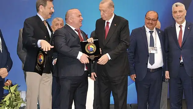 Cumhurbaşkanı Erdoğan'dan Konyalı iş insanı Ali Kaya'ya anlamlı ödül!