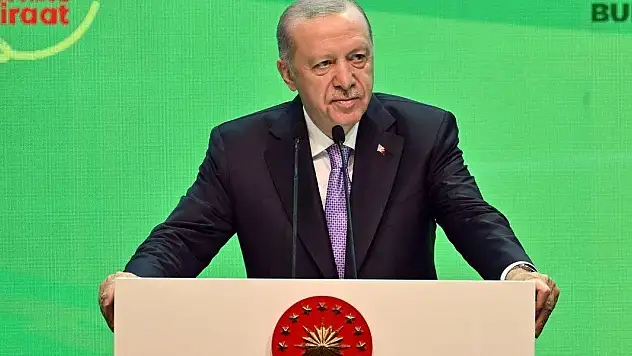Cumhurbaşkanı Erdoğan'dan 'tarım kredisi' müjdesi